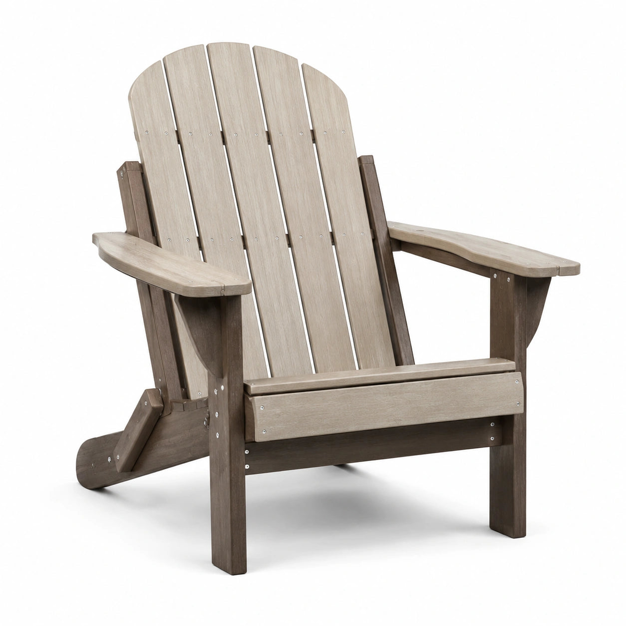 Sedia Adirondack in legno per esterni 88x75x90 cm